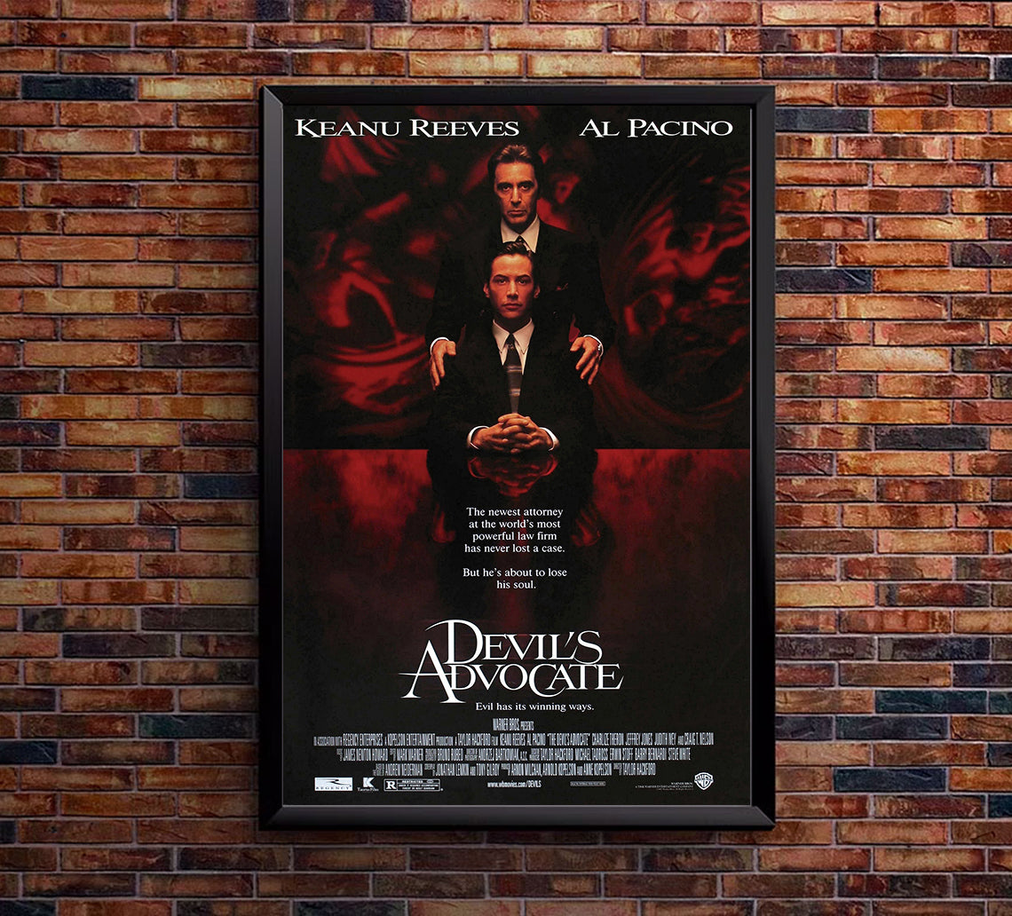 The Devil's Advocate 1997 - Al Pacino - US - Classic Movie Poster