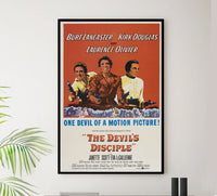 The Devil's Disciple 1959 - Laurence Olivier - US - Classic Movie Poster