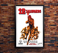 The Dirty Dozen 1967 - France - Classic Movie Poster