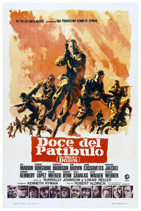 The Dirty Dozen 1967 - Spain (2) - Classic Movie Poster