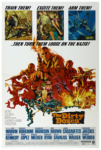 The Dirty Dozen 1967 - US - Classic Movie Poster