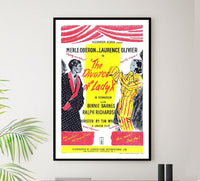 The Divorce of Lady X 1938 - Laurence Olivier - UK - Classic Movie Poster