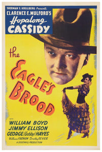 The Eagle's Brood 1935 - William Boyd - Classic Western Movie Poster