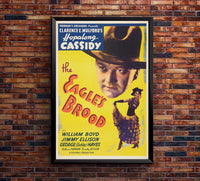 The Eagle's Brood 1935 - William Boyd - Classic Western Movie Poster