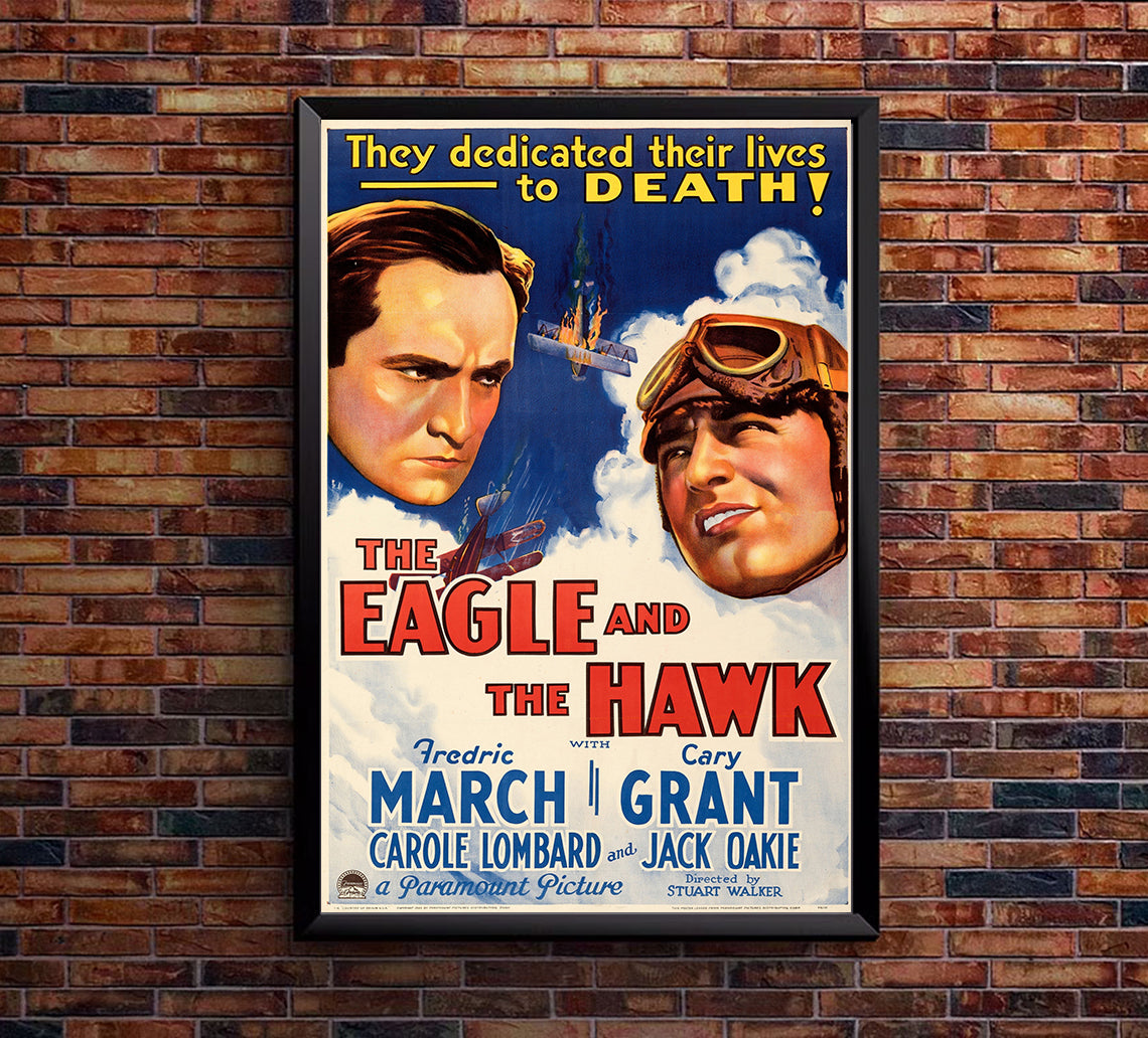 The Eagle and the Hawk 1933 - Cary Grant - US - Classic Movie Poster