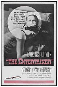 The Entertainer 1960 - Laurence Olivier - US - Classic Movie Poster