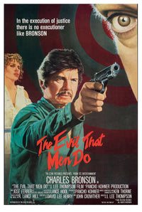 The Evil That Men Do 1984 - Charles Bronson - US (2) - Classic Movie Poster