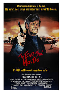 The Evil That Men Do 1984 - Charles Bronson - US - Classic Movie Poster