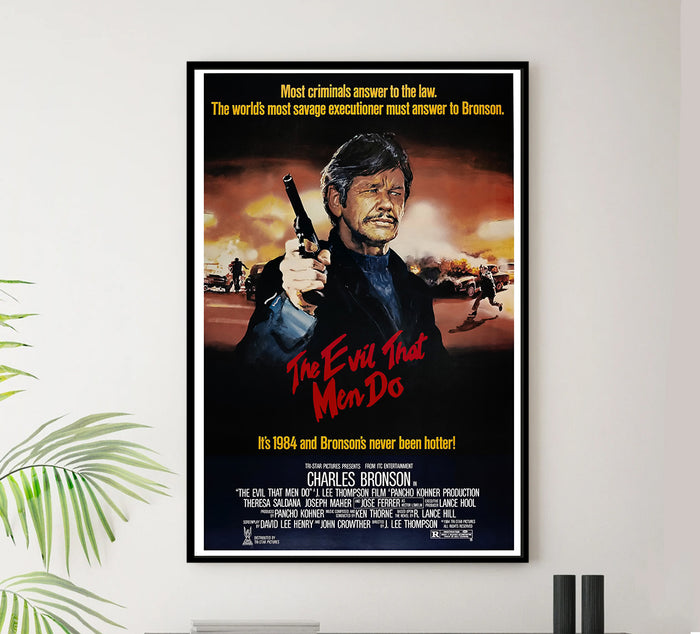 The Evil That Men Do 1984 - US - Classic Movie Poster