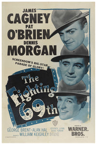 The Fighting 69th 1940 - James Cagney - US (2) - Classic Movie Poster