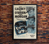 The Fighting 69th 1940 - James Cagney - US (2) - Classic Movie Poster