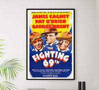 The Fighting 69th 1940 - James Cagney - US - Classic Movie Poster