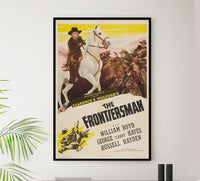 The Frontiersmen 1938 v2 - William Boyd - Classic Western Movie Poster