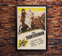 The Frontiersmen 1938 v2 - William Boyd - Classic Western Movie Poster