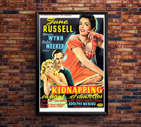 The Fuzzy Pink Nightgown 1957 - Belgium - Vintage Classic Movie Poster