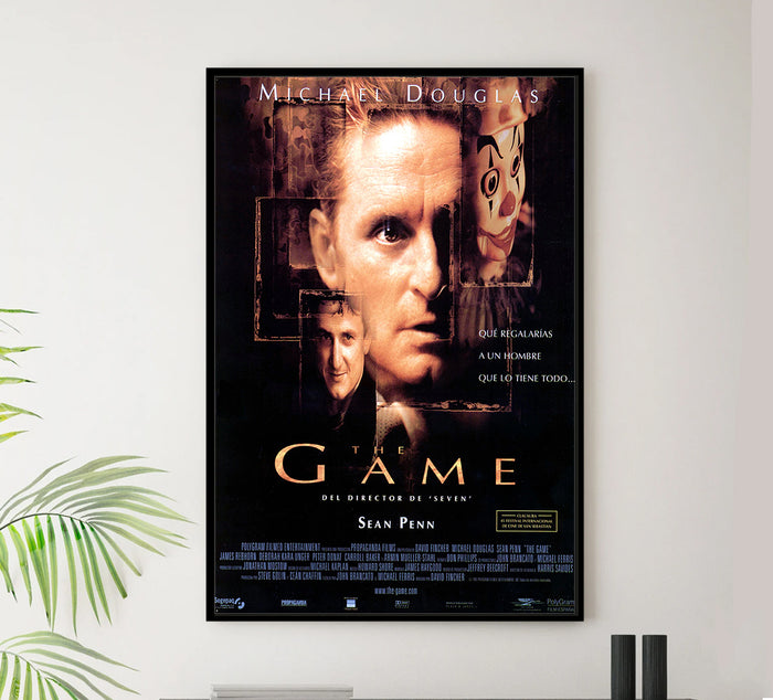 The Game 1997 - Michael Douglas - Spain - Classic Movie Poster