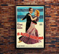 The Gay Divorcee 1934 - Spain - Classic Movie Poster