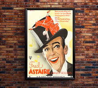 The Gay Divorcee 1934 - Fred Astaire - Sweden - Classic Movie Poster