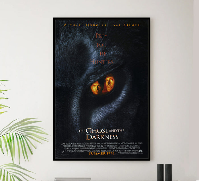 The Ghost And The Darkness 1996 - Michael Douglas - US - Classic Movie Poster