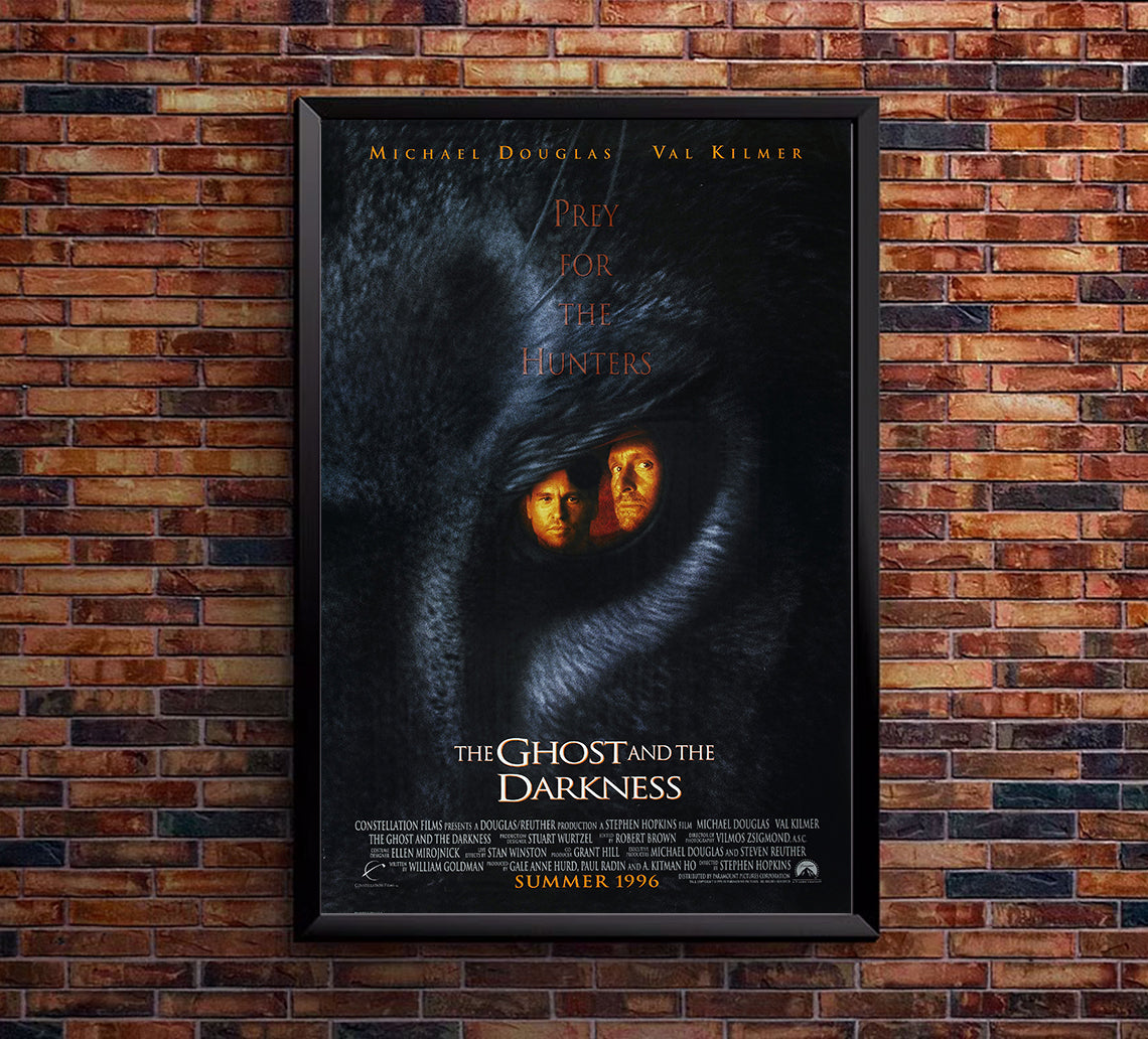 The Ghost And The Darkness 1996 - Michael Douglas - US - Classic Movie Poster
