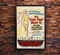 The Girl Can't Help It 1956 - Jayne Mansfield - UK - Classic Movie Poster