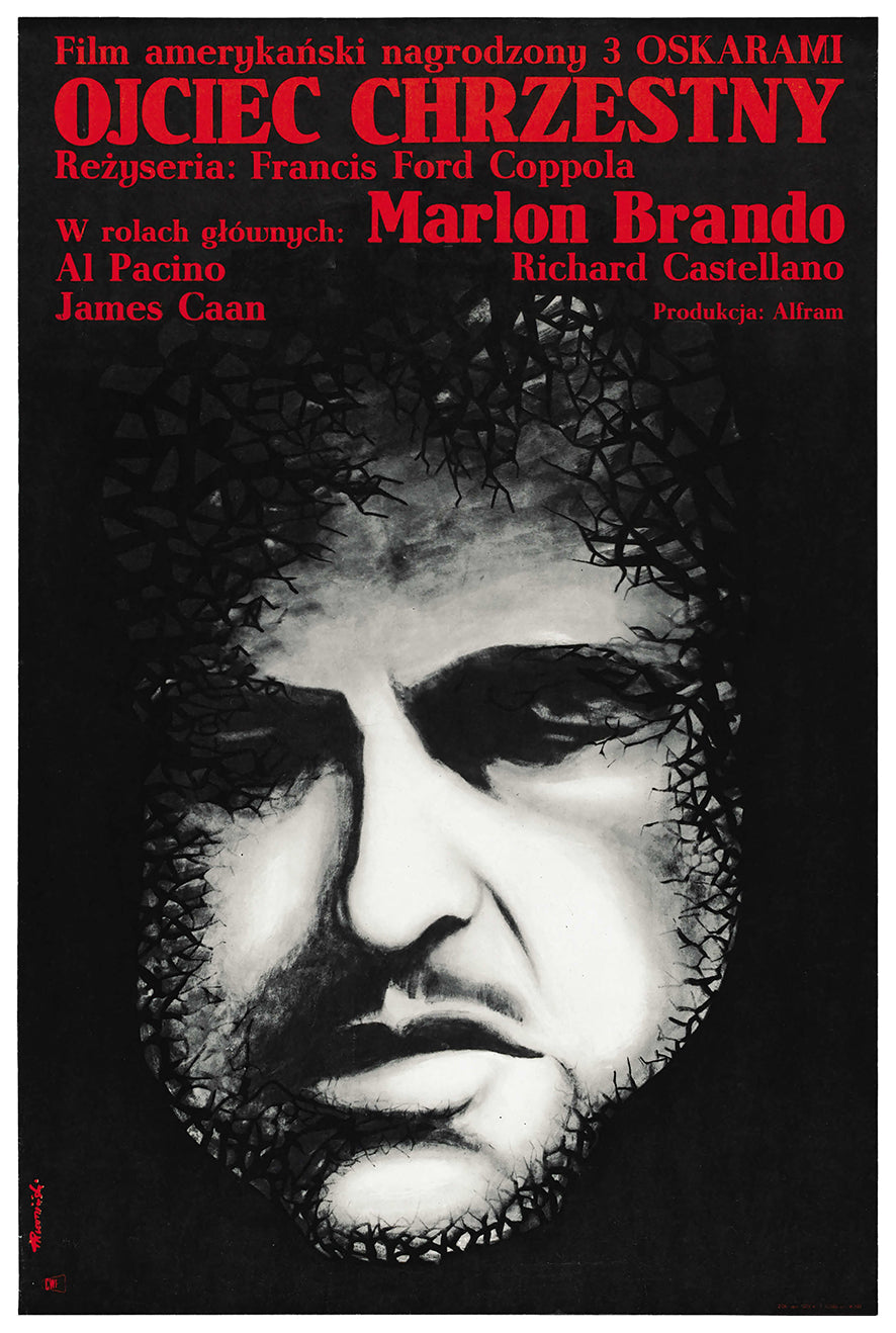 The Godfather 1972 - Al Pacino - Poland - Classic Movie Poster
