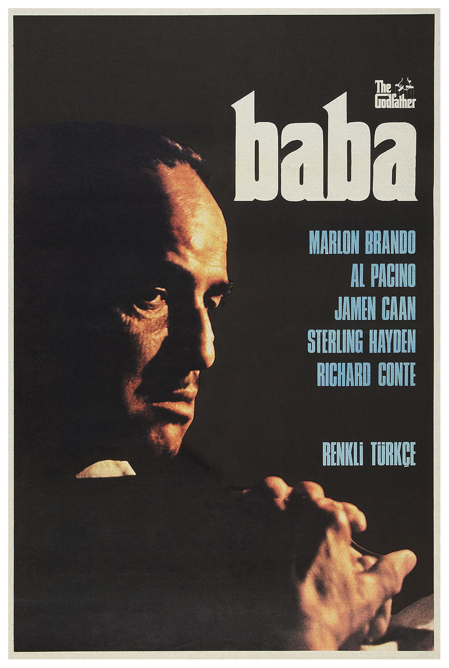 The Godfather 1972 - Al Pacino - Turkey - Classic Movie Poster