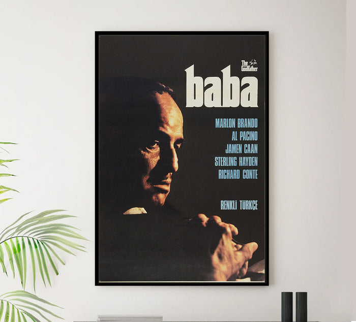 The Godfather 1972 - Al Pacino - Turkey - Classic Movie Poster
