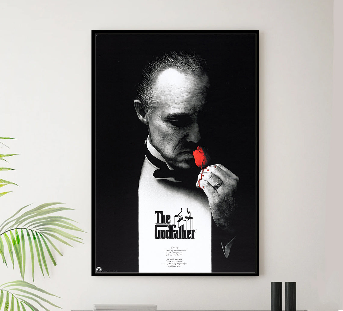 The Godfather 1972 - Al Pacino - US (11) - Classic Movie Poster