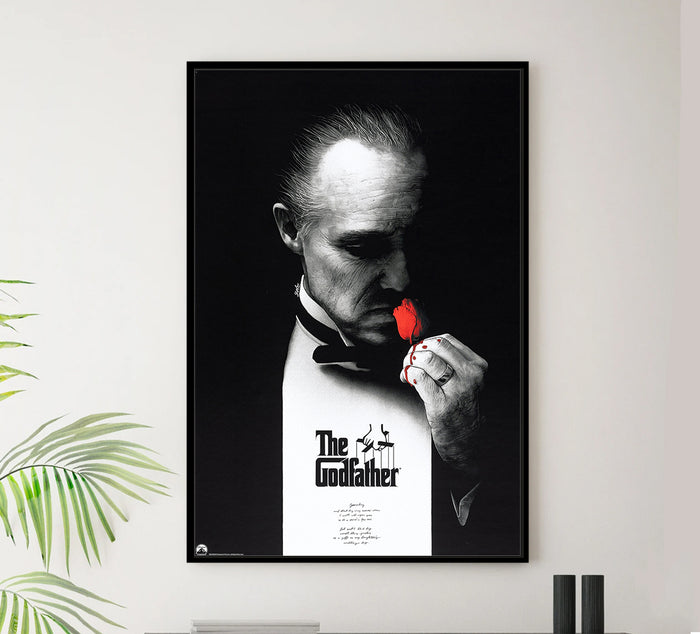 The Godfather 1972 - Al Pacino - US (11) - Classic Movie Poster