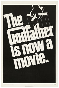 The Godfather 1972 - Al Pacino - US (3) - Classic Movie Poster