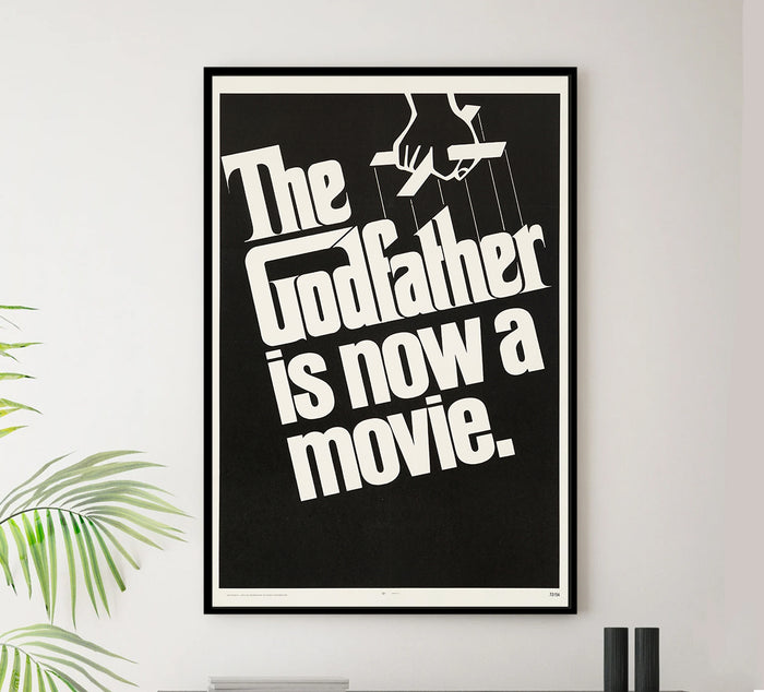 The Godfather 1972 - Al Pacino - US (3) - Classic Movie Poster
