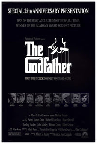 The Godfather 1972 - Al Pacino - US (6) - Classic Movie Poster