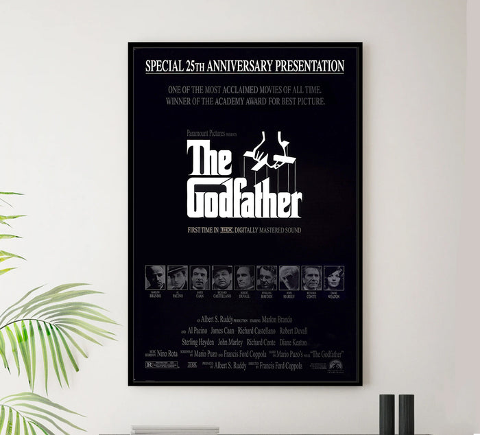 The Godfather 1972 - Al Pacino - US (6) - Classic Movie Poster