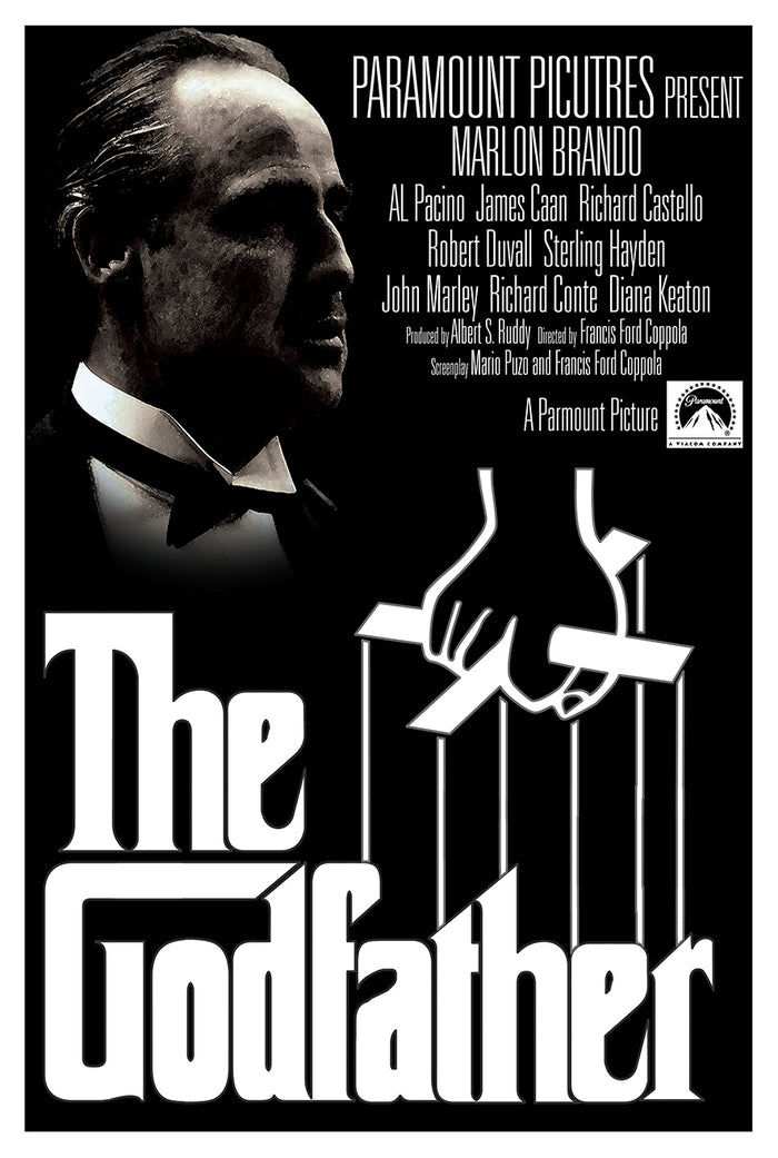 The Godfather 1972 - Al Pacino - US (9) - Classic Movie Poster