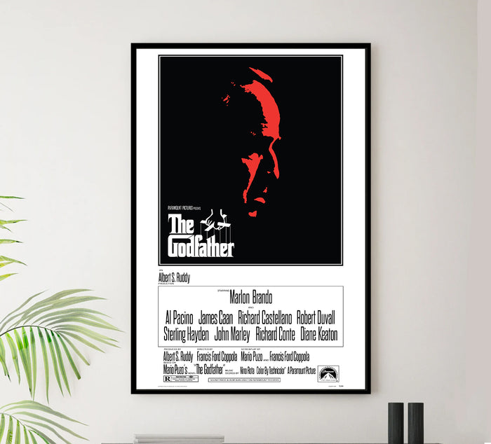The Godfather 1972 - Al Pacino - US - Classic Movie Poster