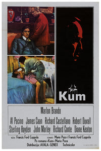 The Godfather 1972 - Al Pacino - Yugoslavia - Classic Movie Poster