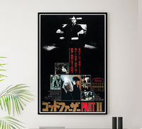 The Godfather Part II 1974 - Al Pacino - Japan - Classic Movie Poster