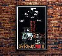 The Godfather Part II 1974 - Al Pacino - Japan - Classic Movie Poster