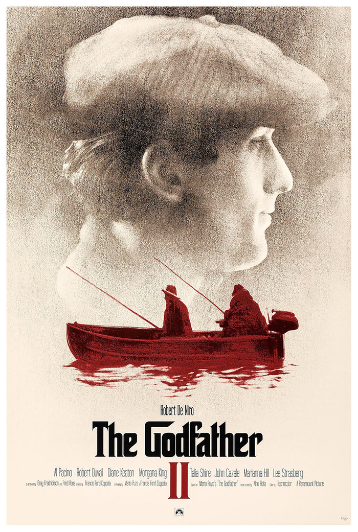The Godfather Part II 1974 - Al Pacino - US 2 - Classic Movie Poster