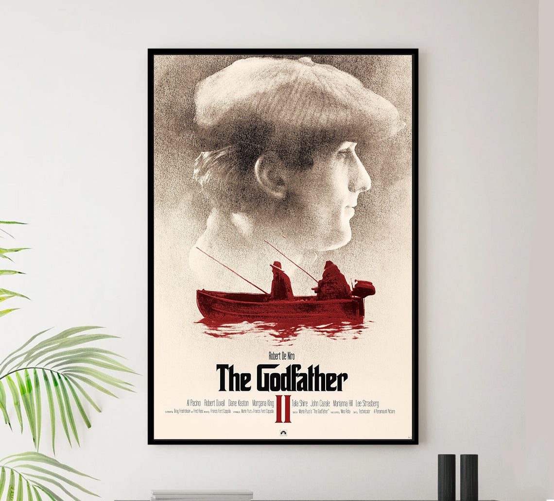 The Godfather Part II 1974 - Al Pacino - US 2 - Classic Movie Poster