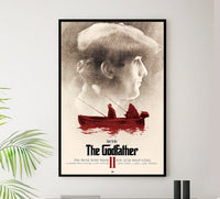 The Godfather Part II 1974 - Al Pacino - US 2 - Classic Movie Poster