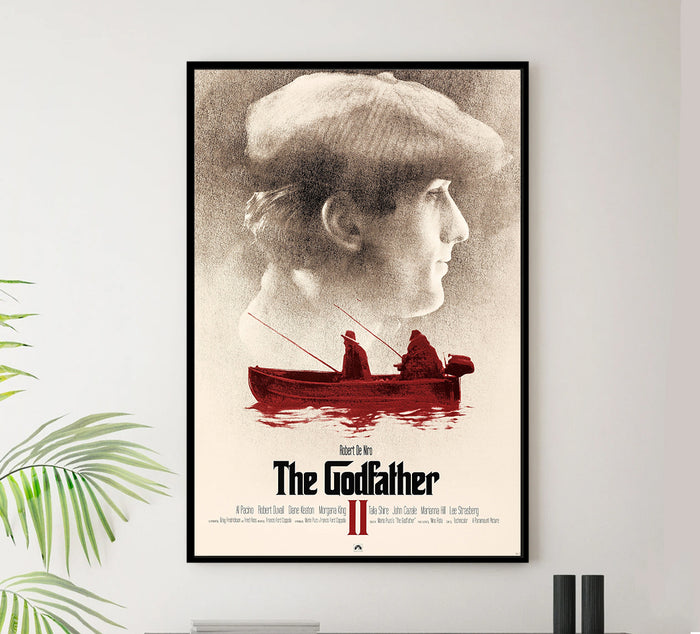 The Godfather Part II 1974 - Al Pacino - US 2 - Classic Movie Poster