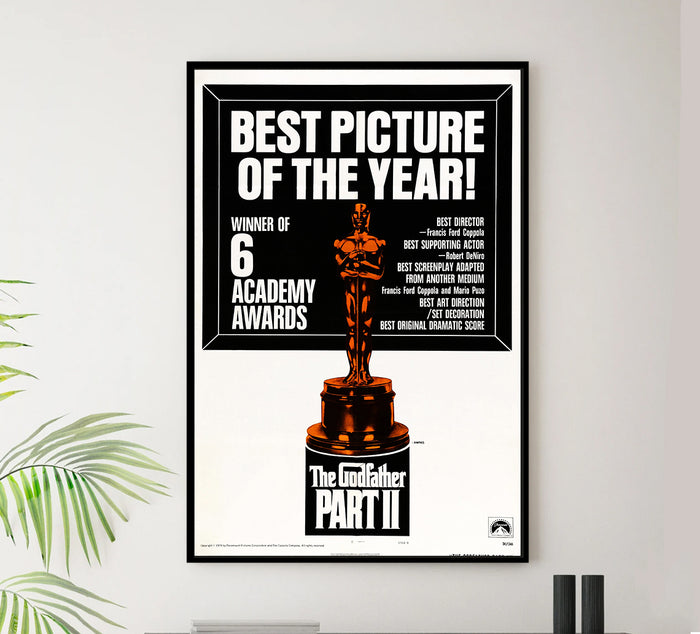 The Godfather Part II 1974 - Al Pacino - US 3 - Classic Movie Poster