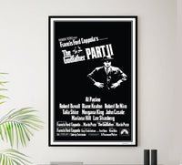The Godfather Part II 1974 - Al Pacino - US - Classic Movie Poster