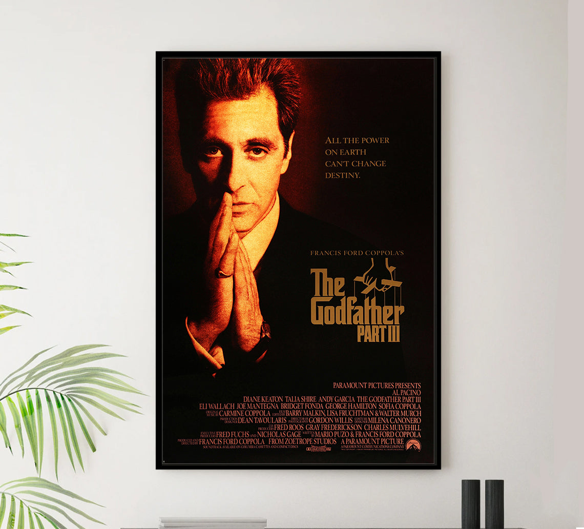 The Godfather Part III 1990 - Al Pacino - US 5 - Classic Movie Poster