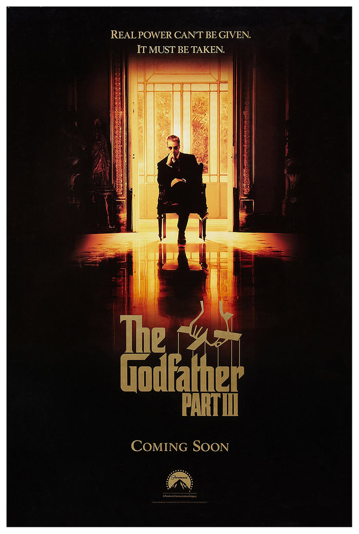 The Godfather Part III 1990 - Al Pacino - US 4 - Classic Movie Poster