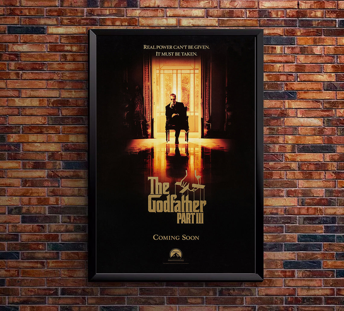The Godfather Part III 1990 - Al Pacino - US 4 - Classic Movie Poster