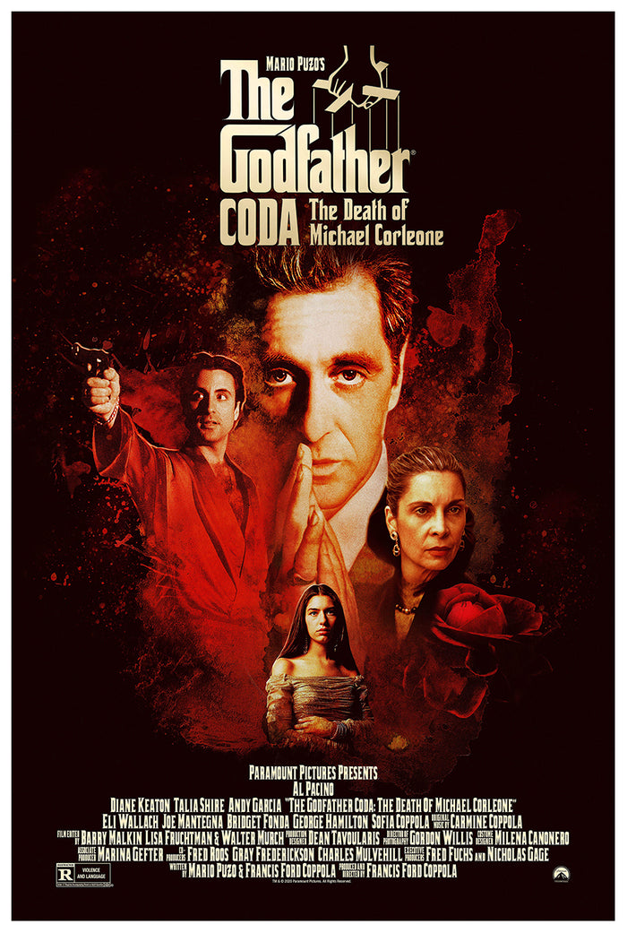 The Godfather Part III 1990 - Al Pacino - US 3 - Classic Movie Poster