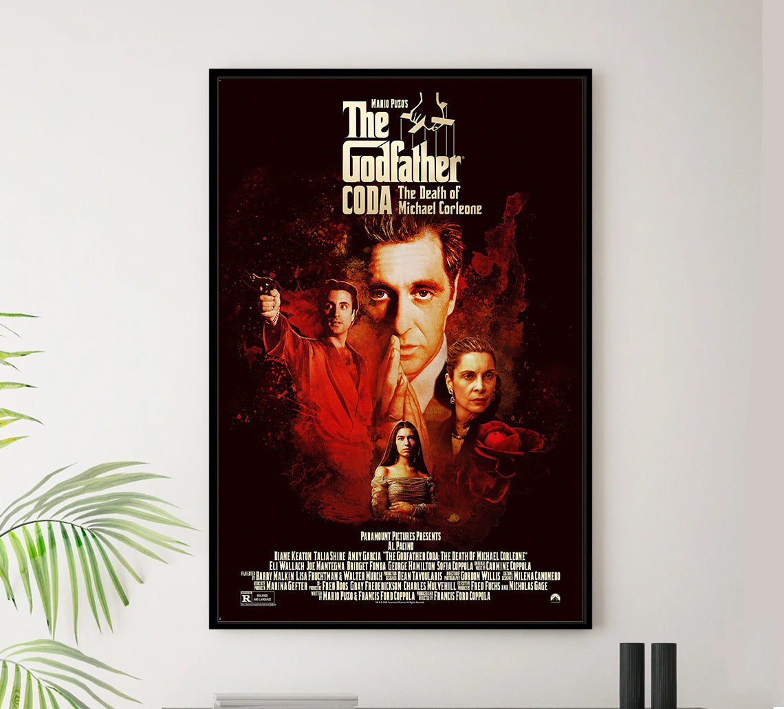 The Godfather Part III 1990 - Al Pacino - US 3 - Classic Movie Poster